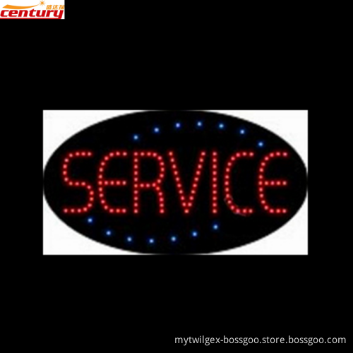 wholesale china factory price SERVICE animated led sign